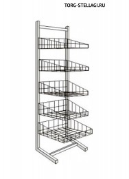 Торговая стойка, прикассовая ТС-2