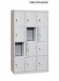 Шкаф для сумок на 12 ячеек ШР-312