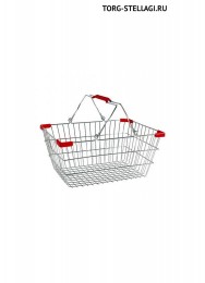 Корзина покупательская металлическая