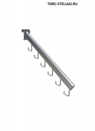 Кронштейн на штангу с 6 крючками