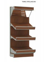 Стеллаж торговый Stahler овощной (470X1000X2300)