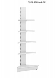 Стеллаж торговый Stahler угловой, внешний