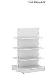 Стеллаж торговый Stahler островной (470X1000X1650)