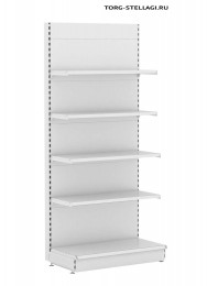 Стеллаж торговый Stahler пристенный (470X1000X2300)