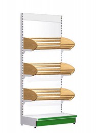 Стеллаж торговый Русь, хлебный (500x1000x2200)