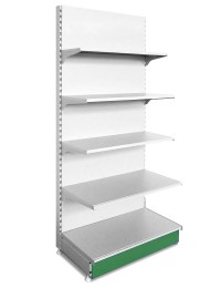 Стеллаж торговый Русь пристенный (400x650x2200)